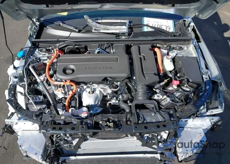 2026 Honda Civic Hybrid Sport/Sport Touring from USA, damaged, VIN 2HGFE4F84TH316812